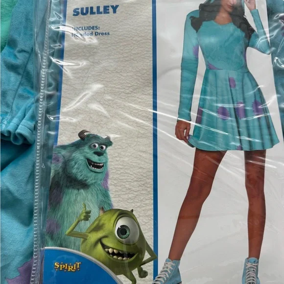 Women’s Monsters Inc Sully Dress costume size xs - Picture 3 of 5